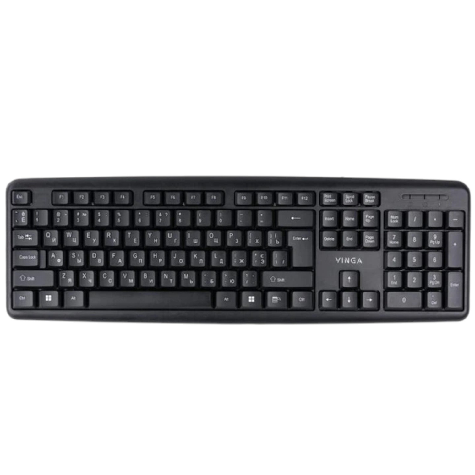 Клавіатура Vinga KB110BK USB NEW 00-00006720